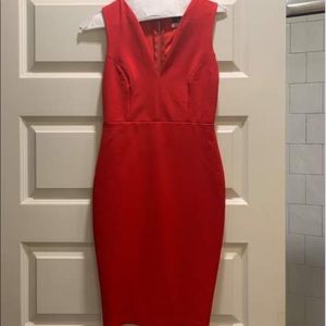 LULU’S red body con dress